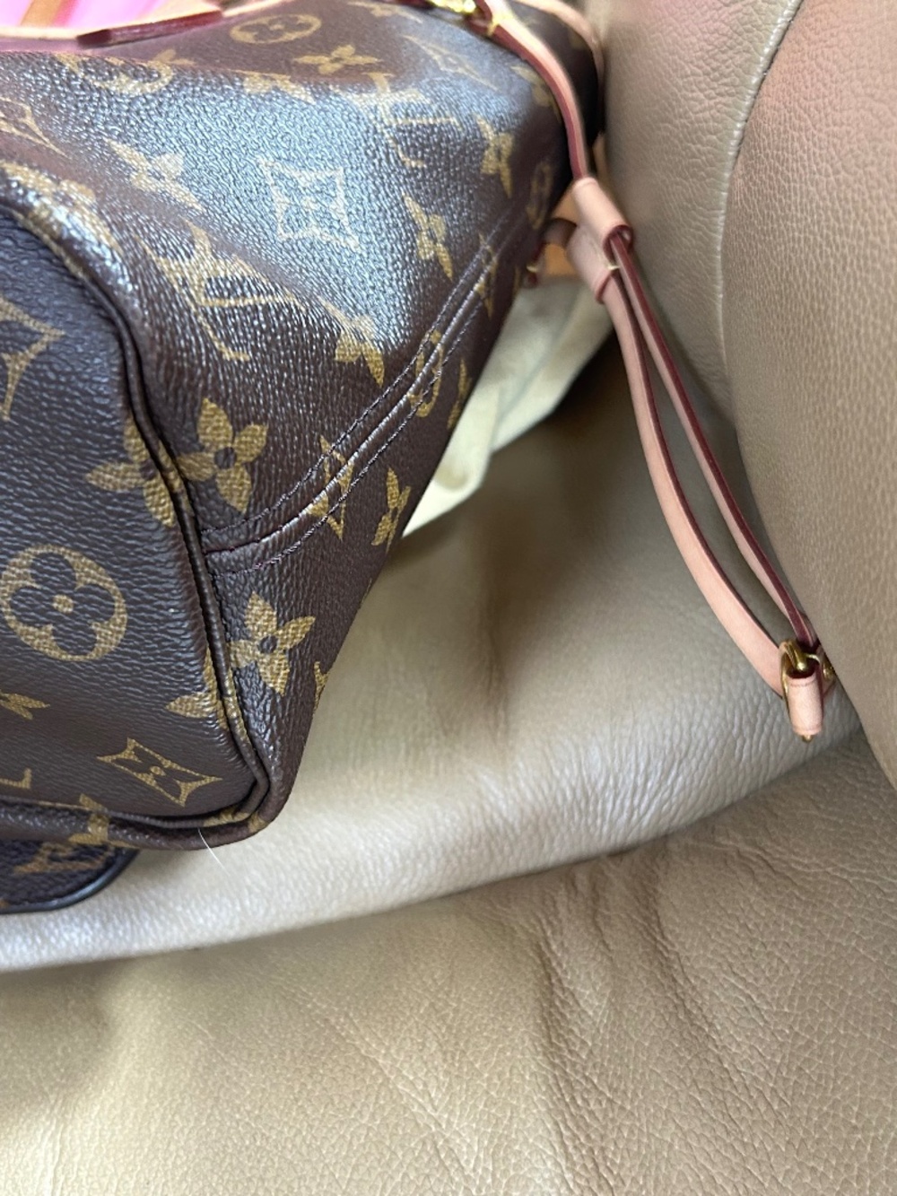 PRISTINE RARE💗 LV Neverfull Set PM PIVIONE💗 - Picture 10 of 16
